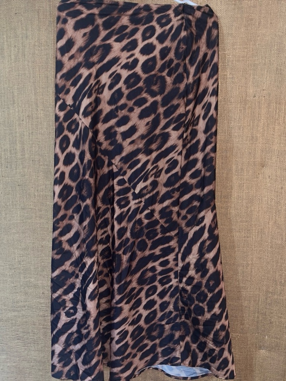 Othr Leopard Print Maxi Skirt in Brown and Black